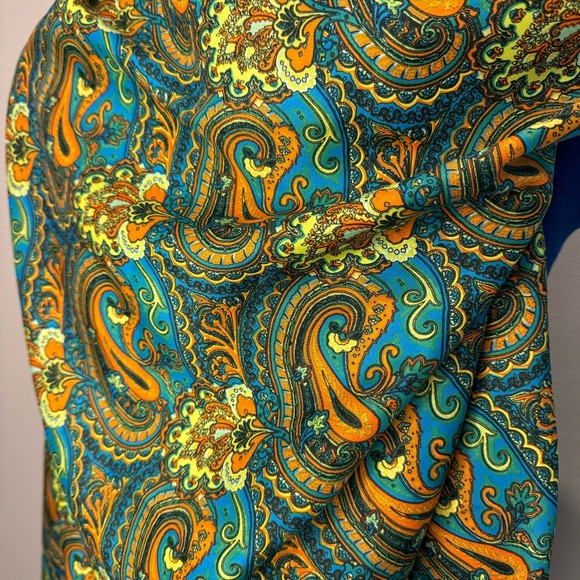 Etro 100% Silk Scarf Paisley Made in France - Picture 4 of 7
